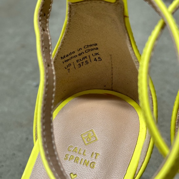 Call It Spring Stiletto Sandals Heels - Picture 9 of 9